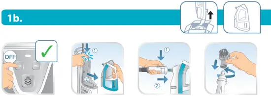 Rowenta RY8544WH Clean and Steam Multi Upright Vacuum Cleaner - fig8