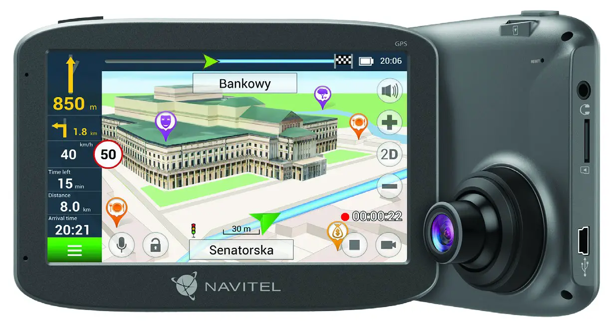 NAVITEL RE 5 Dual Navigation DVR - Cover