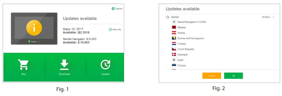 NAVITEL RE 5 Dual Navigation DVR - Navitel Navigator Update Center