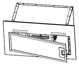 Master Kitchen 330164 Integrated Powerbank Rangehood - remove the Filter