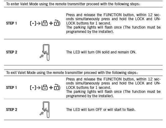 FORTIN FTX74 Security System Remote Car Starter 13