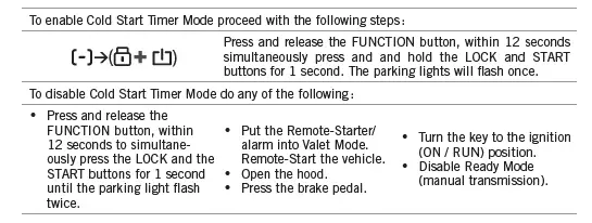FORTIN FTX74 Security System Remote Car Starter 14