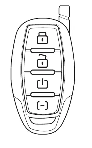 FORTIN FTX74 Security System Remote Car Starter pro