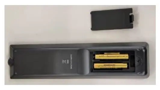 SHARP PN -L752B 52 Inch Full Color LCD Monitor - Battery can easily be removed from the battery holder.