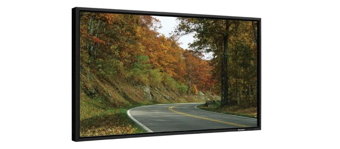 Sharp Pn -l752b 52 Inch Full Color Lcd Monitor Instructions