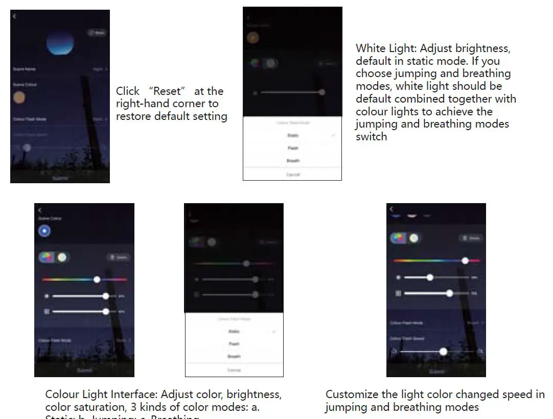 ouyulong-‎SKE-TKQ01-Star-Projector-8-in-1-Night-Light-Smart-WiFi-Galaxy-Projector-Work-8