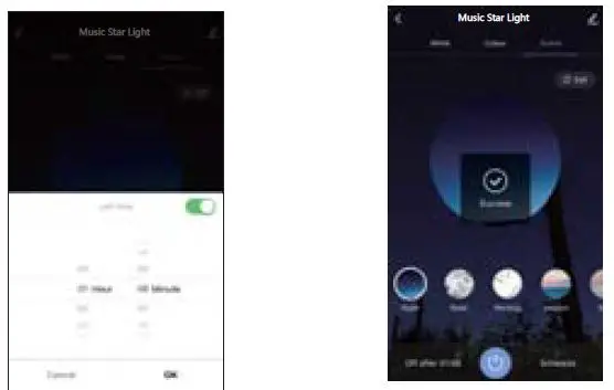 ouyulong-‎SKE-TKQ01-Star-Projector-8-in-1-Night-Light-Smart-WiFi-Galaxy-Projector-Work-9