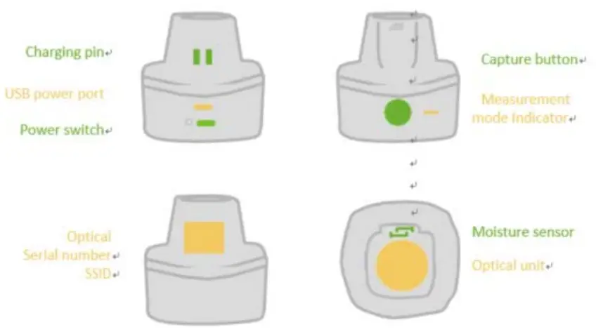 CHOWIS CND-020-A Dermo Smart Skin Analyzer User Guide - Device Description and Specifications