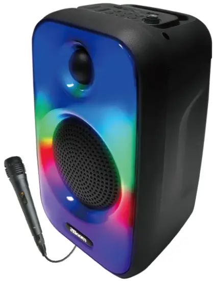 2Boom BX215 4-Inch LED Flame Light Speaker