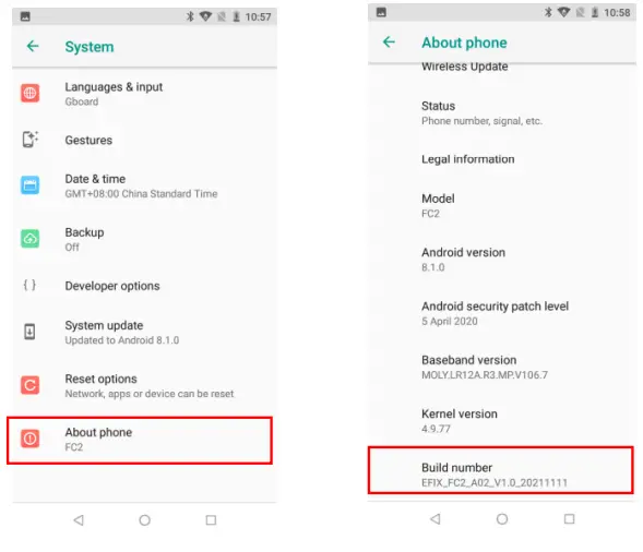 EFIX FC2 Global GPS Systems User Guide - Enter the [Settings]