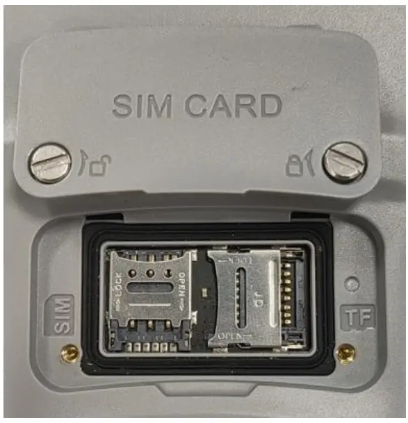 EFIX FC2 Global GPS Systems User Guide - Install the S1M card and TF card in the designated location