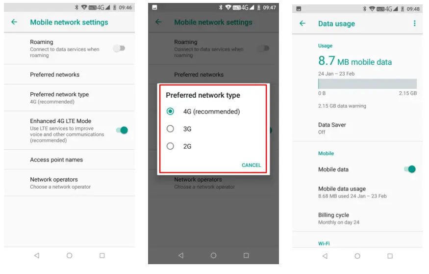 EFIX FC2 Global GPS Systems User Guide - Log in 4G