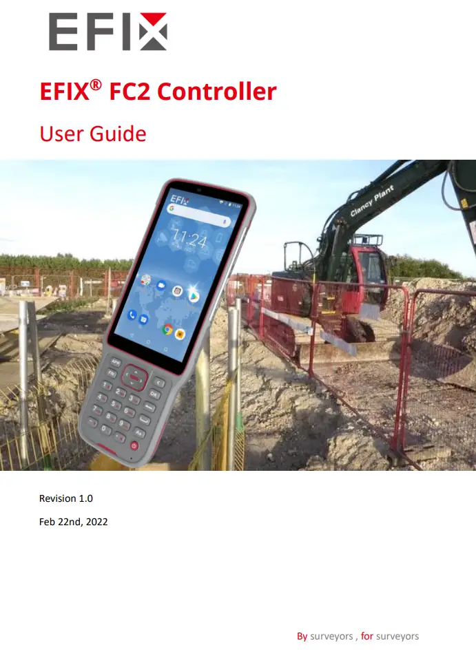EFIX FC2 Global GPS Systems User Guide