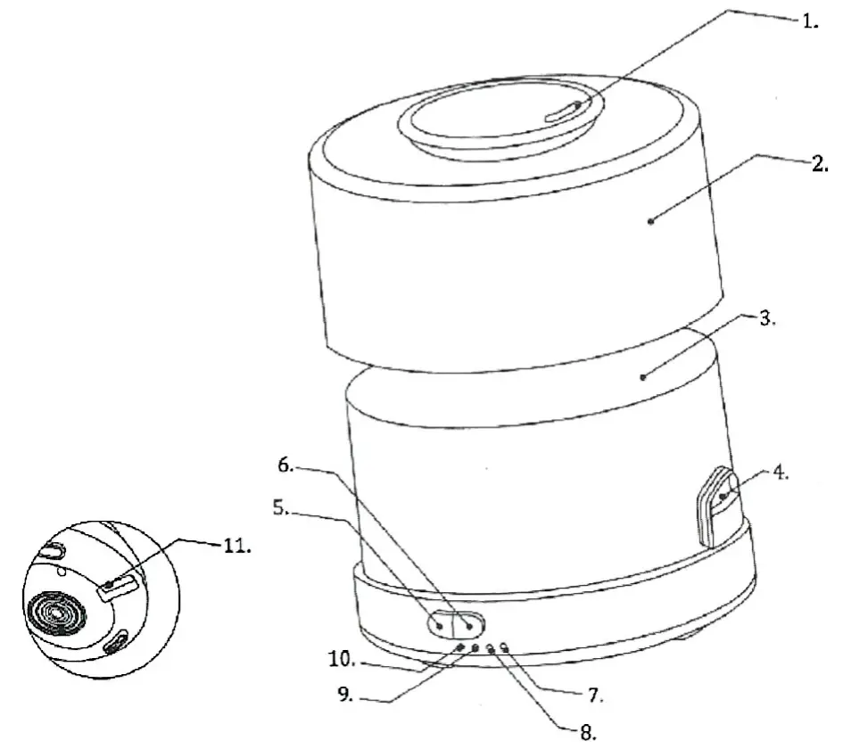 taffware 2467 500ml Aromatherapy Diffuser - fig6