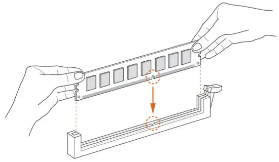 HDMI B450M HDV R4.0 Steel Legend AM4 Micro ATX Motherboard - figure 5