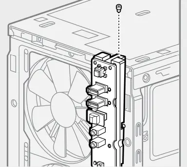 I remove the IO Panel