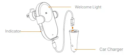 Mi 20W Wireless Car Charger How to Use