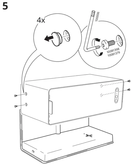 IKEA SYMFONISK Shelf W Wireless Charger - fig6
