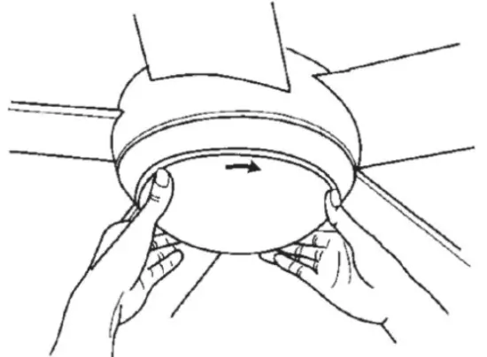 Install the lampshade