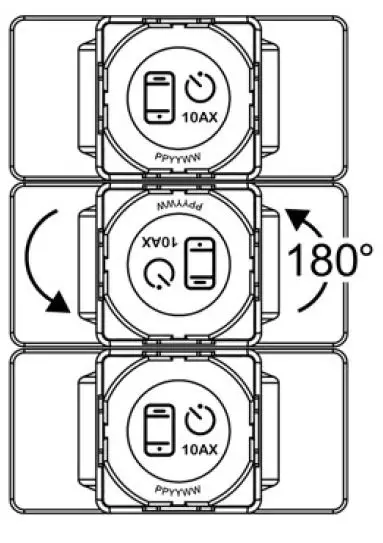 SCHNEIDER 41EPBDWCLM-VW Clipsal Iconic Push Button Wiser Smart Dimmer FIG-1
