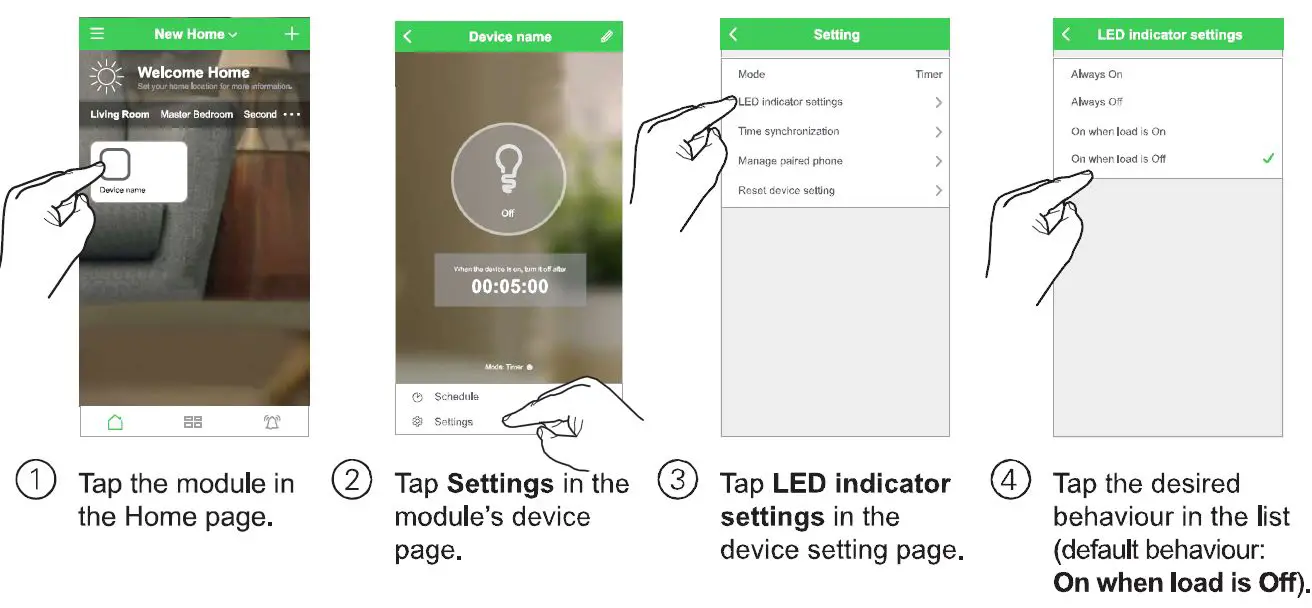 SCHNEIDER 41EPBDWCLM-VW Clipsal Iconic Push Button Wiser Smart Dimmer FIG-6