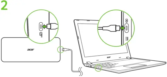 acer D501 Certified Works With Chromebook - Connect your Chromebook