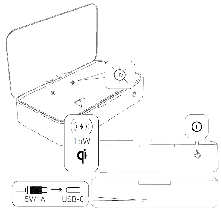 KREAFUNK aCLEAN Care UV Cleaner-FIG1