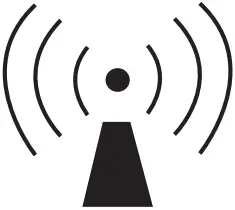 electromagnetic frequency symbol