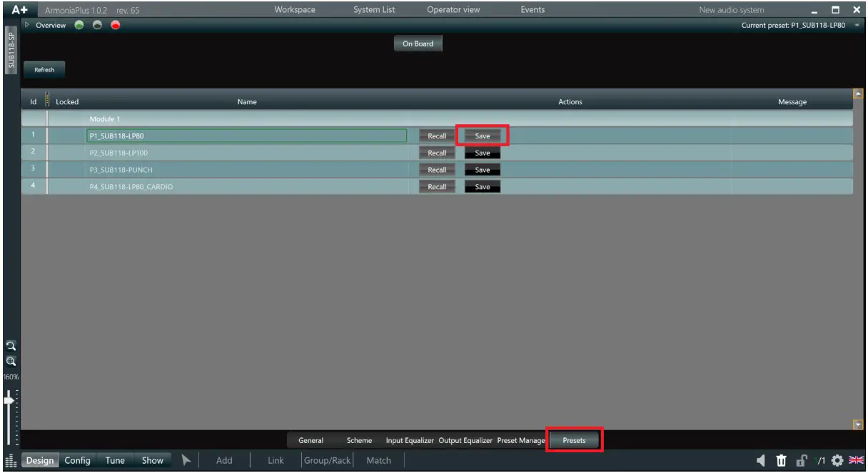 OUTLINE SUB 118 SP Self powered sub bass system - AMPLIFICATION 10