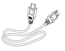 PHILIPS BASS+ On Ear Headphone User Manual - USB charging cable (for charging only)