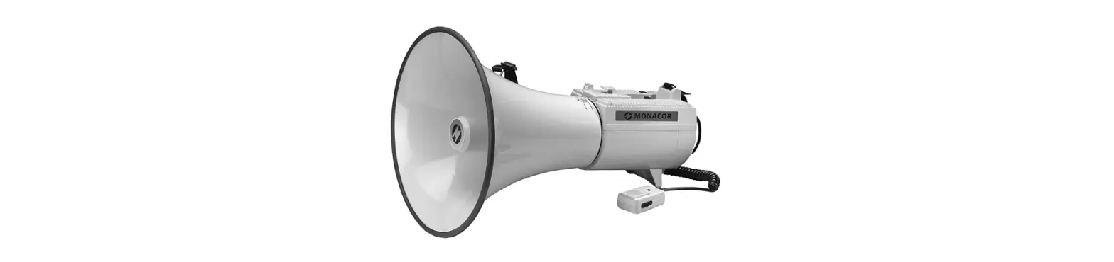 Monacor Tm-45 45-w-megafon Mit Sirene Instruction Manual
