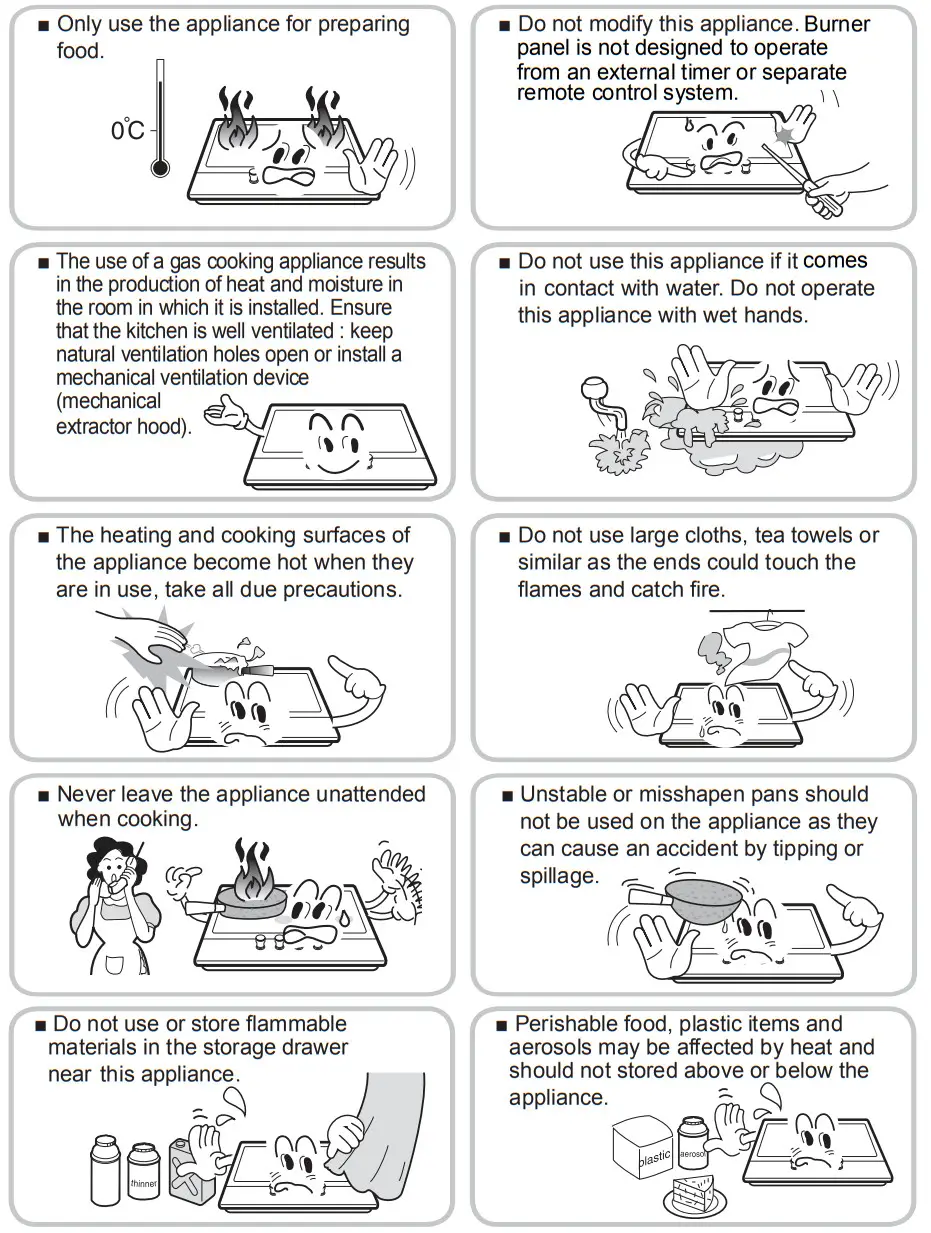 Midea Q216-LPG Gas Cooktop - figure 4