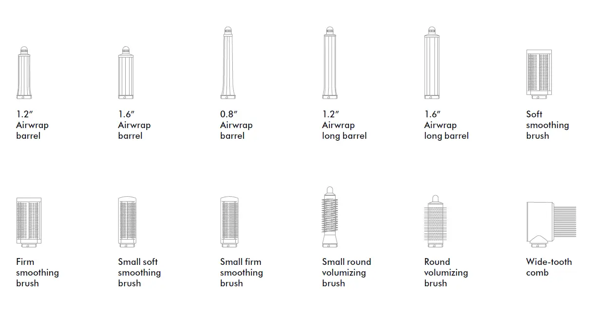 dyson 400714-01 Airwrap Nickel or Copper Multi Styler fig 2