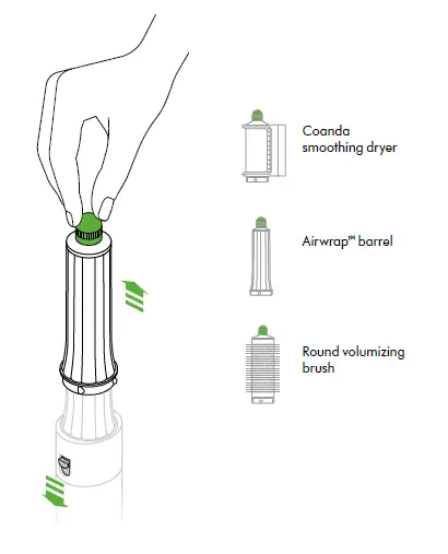 dyson 400714-01 Airwrap Nickel or Copper Multi Styler fig 5