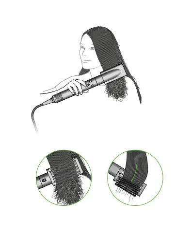dyson 400714-01 Airwrap Nickel or Copper Multi Styler fig 8