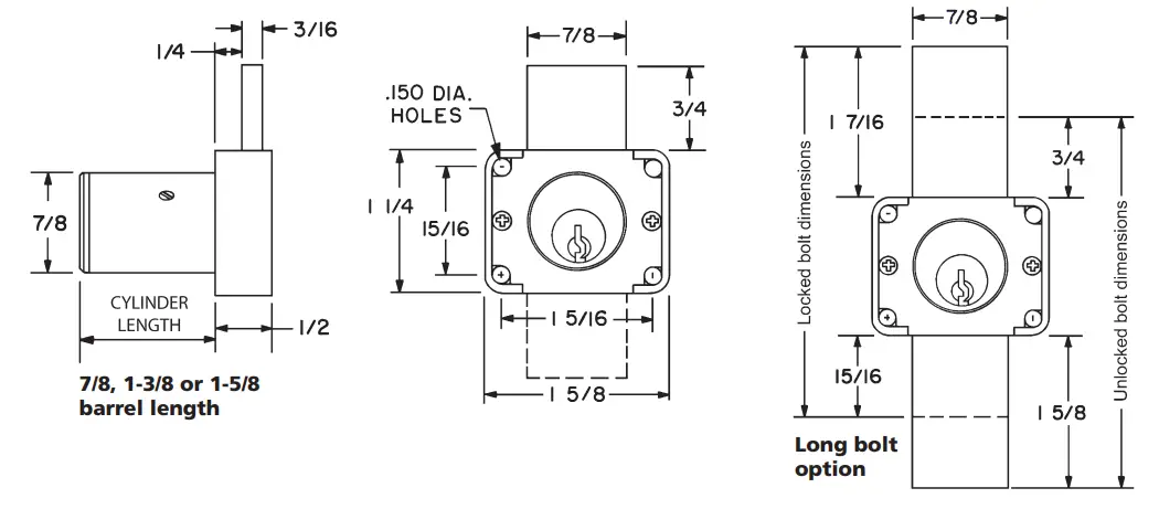 OLYMPUS-LOCK-200B-Deadbolt-Drawer-Lock-FIG-1