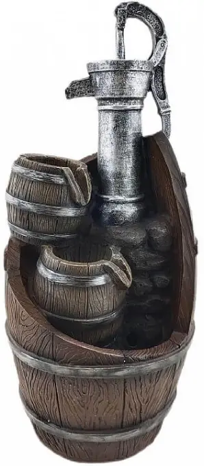 Coopers-OF-STORTFORD-K520-Solar-Barrel-&-Pump-Water-Feature-PRODUCT