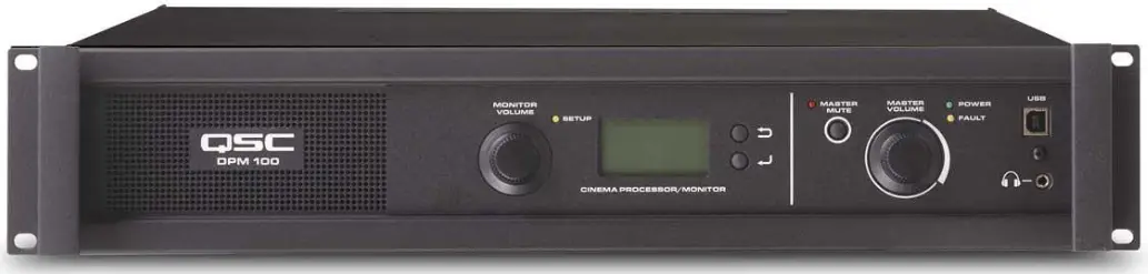 QSC DPM 100 Digital Processor Monitor