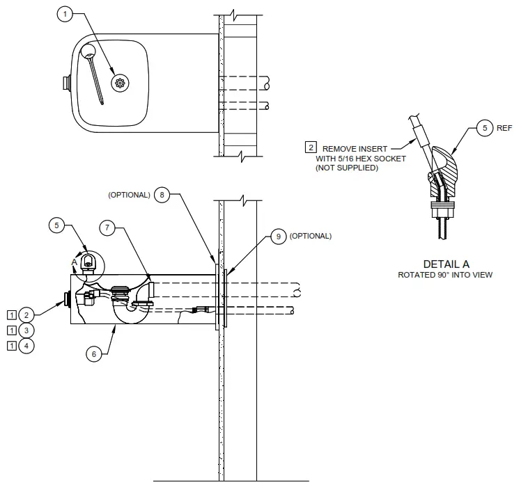 Haws 1109.14 Drinking Fountain