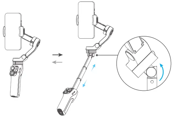 FeiyuTech Vimble 3 3 Axis Handheld Gimbal for Smartphone - fig6