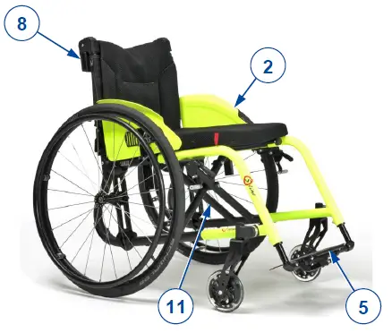 VERMEIREN Trigo S Sport Wheelchair-1