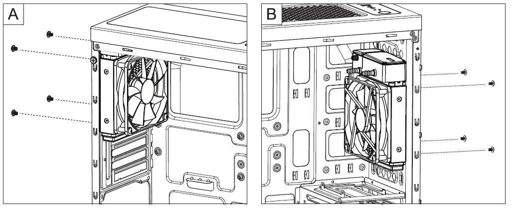 AeroCool Bolt Mini High Performance RGB Mini Tower Case 9