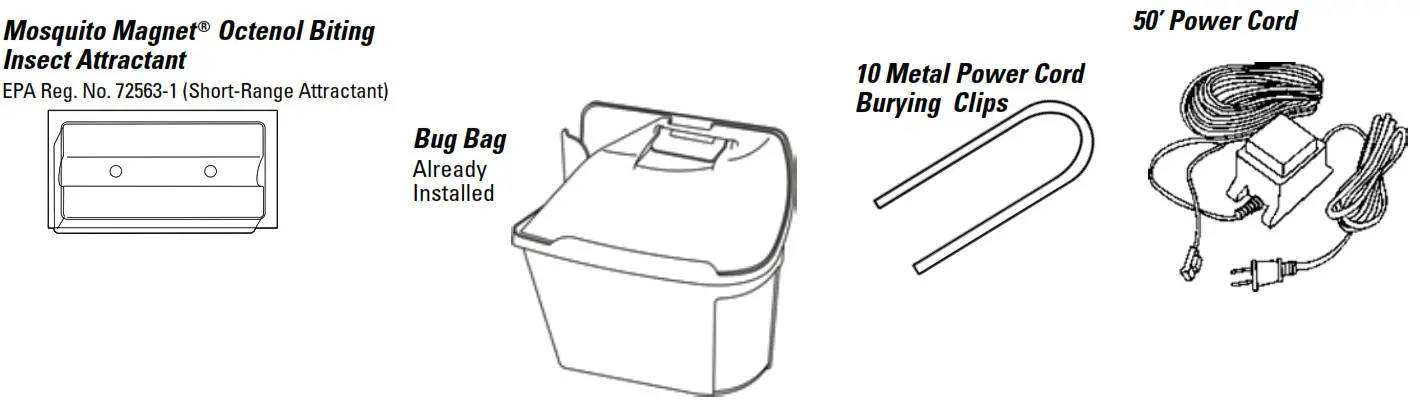 MOSQUITO MAGNET Advanced - Parts Included
