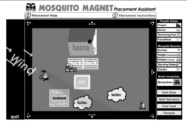 MOSQUITO MAGNET Advanced - Trap Placement