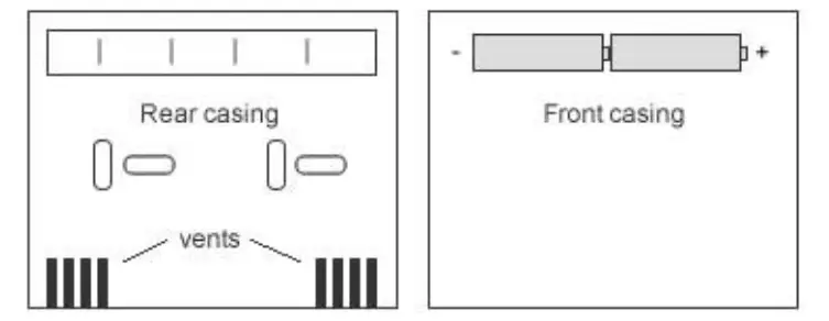 HERSCHEL 12860 T BT Battery Powered Wireless Thermostat - Buttons 1