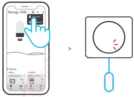 RENOGY RSHMSZ03P-US Motion Sensor - Operation 1