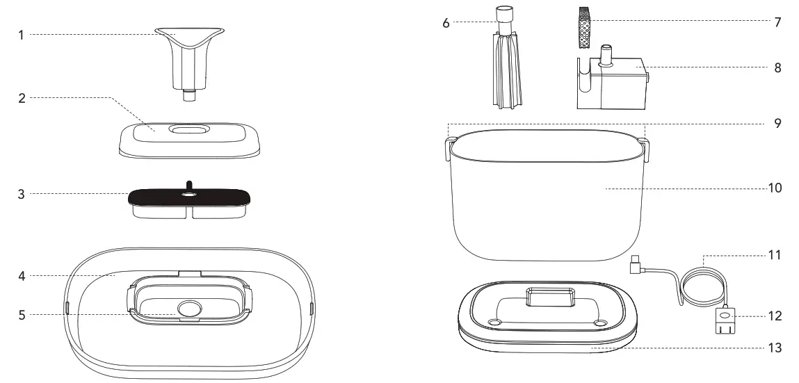 PETLIBRO PLWF115 Automatic Pet Water Fountain - 1