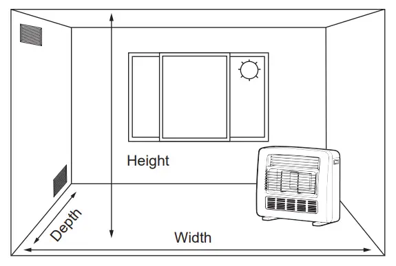 Rinnai REH-252UCH2 Portable Radiant Convection Gas Space Heater - fig 11