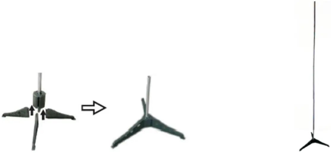 CHRISTMAS H955 4Ft Pop Up Slimline Tree - Fig 1