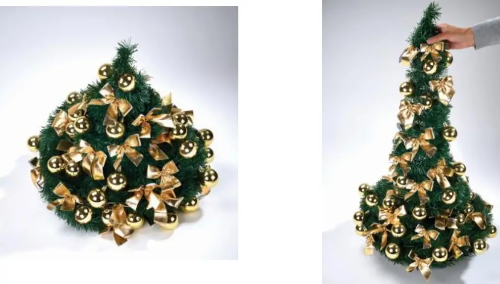 CHRISTMAS H955 4Ft Pop Up Slimline Tree - Fig 2